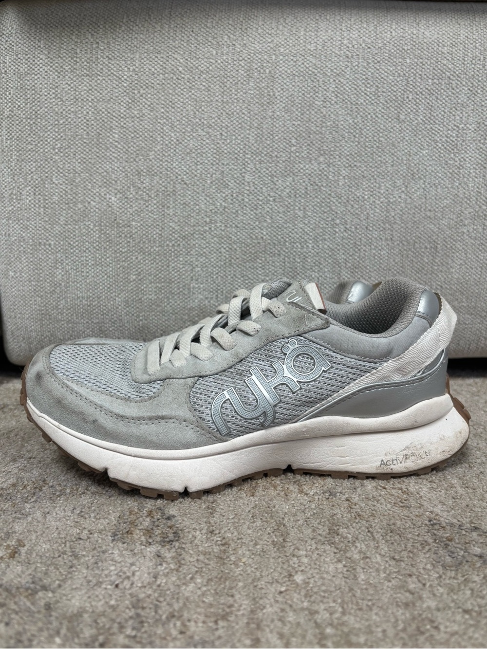 Ryka Light Gray Women's Sneakers